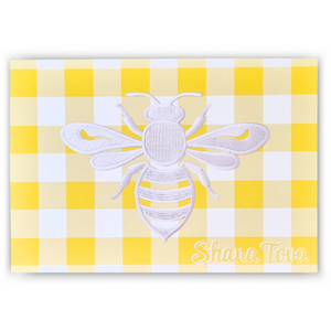 Bee Disposable Placemat | Rosh Hashanah 2025