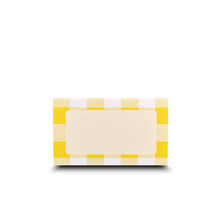 Bee Gingham Name Cards | Set of 10