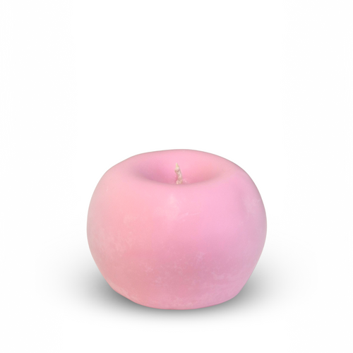 Rosh Hashanah Apple Candle | Pink