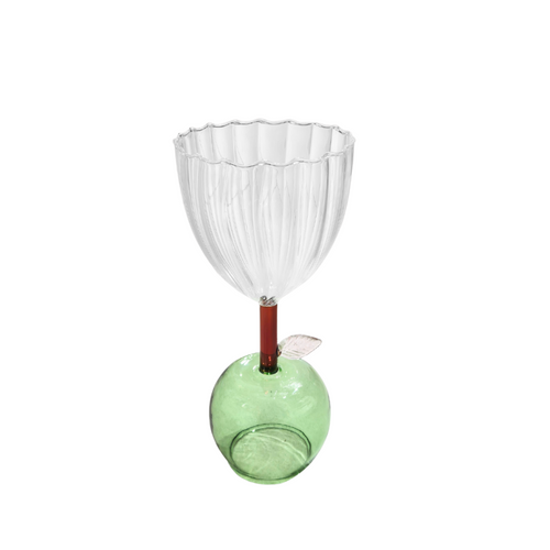 Drinking Glass | Green Apple
