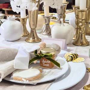 Rosh Hashanah Honey Jar 50g | Green Bow