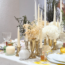 Celine Gold Trumpet Vase