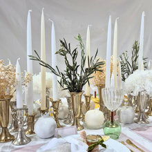 Celine Gold Trumpet Vase