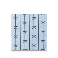 Blue Bow Disposable Lunch Napkins | Set-of-20