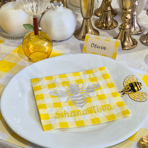 Shana Tova Bee | Set of 20 Disposable Napkins