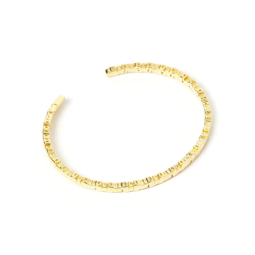 Sainz Gold Cuff Bracelet, image