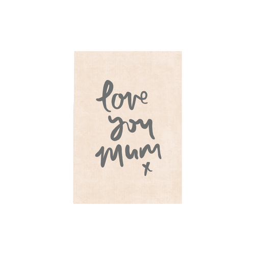 Greeting Card - Love You Mum