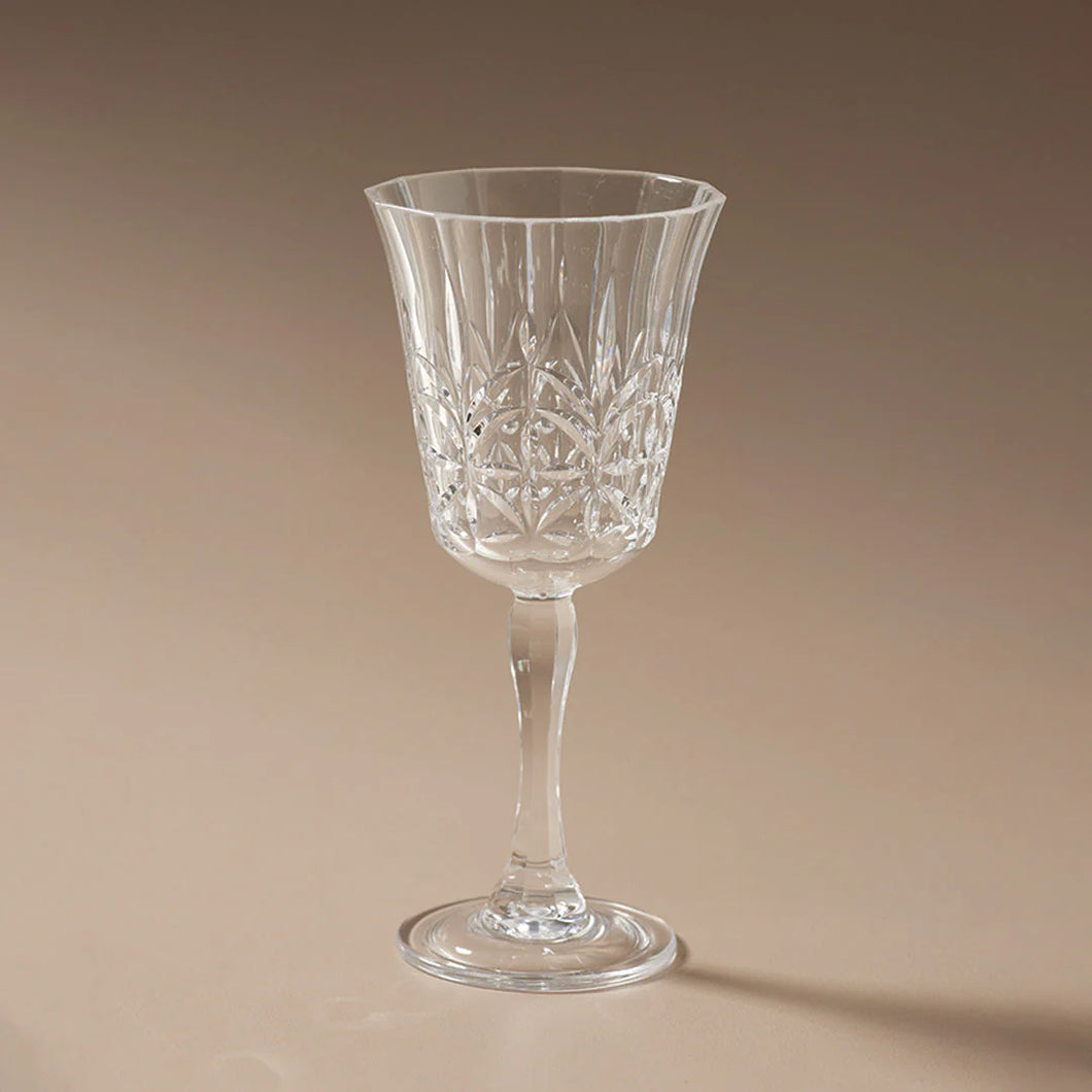 Clear Acrylic Wine Glass,image