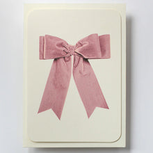 Bow Greeting Card | Pink