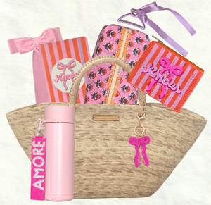 AMOUR Bow | Beaded Purse