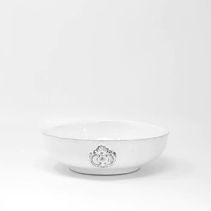 Carron-Paris-Charles-French-Style-White-Ceramic-Serving-Bowl-1, frontside