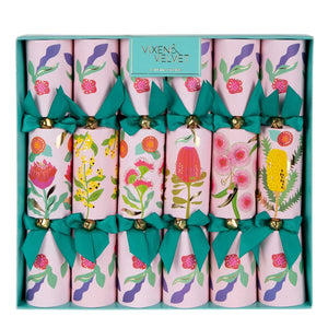 Australian Native Flower- Set of 6 Christmas Crackers