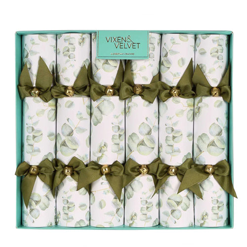 Australian Eucalyptus Christmas Crackers - Set of 6