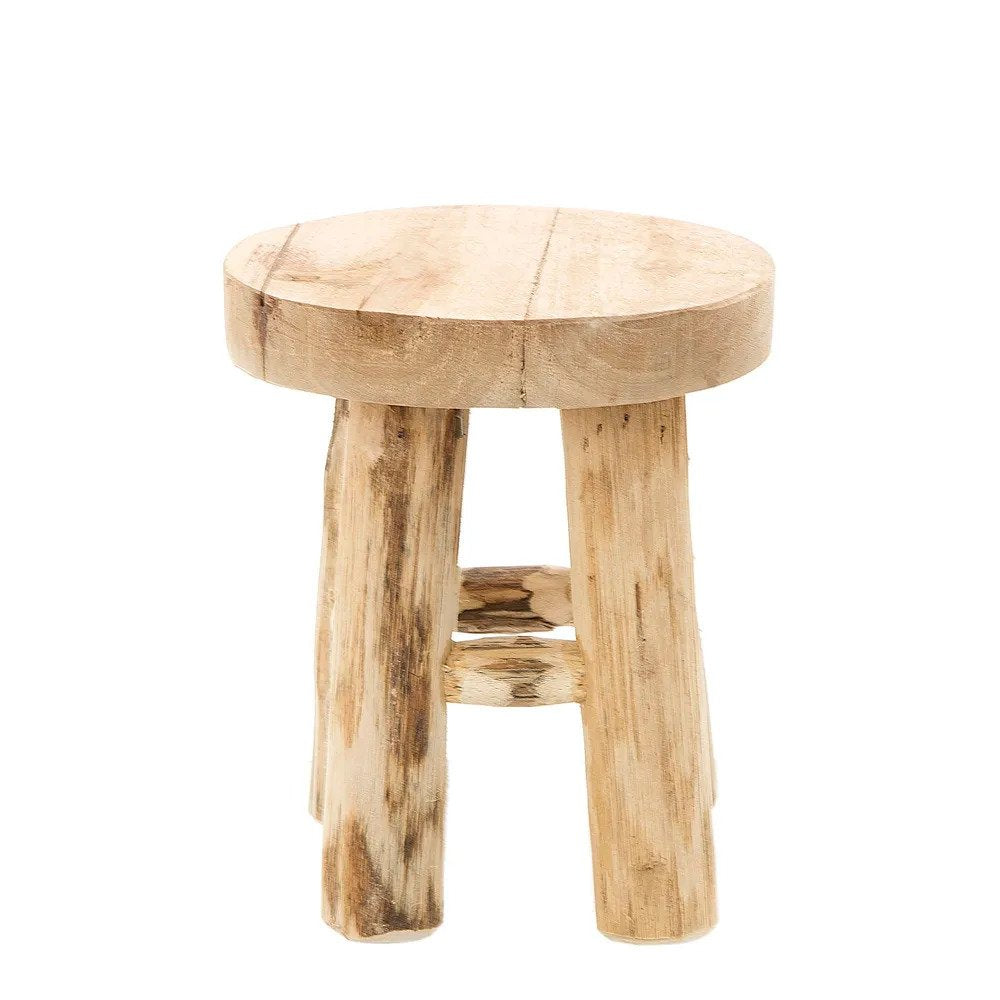 Teak Mini Me Stool