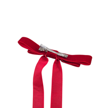 Red Velvet Bow | Clip-on Ornament