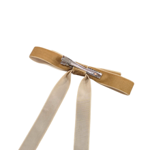 Gold Velvet Bow | Clip-on Ornament