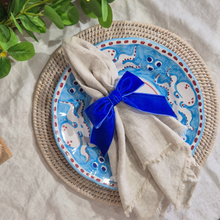 Sky Blue Amalfi Dinner Plate | Polpo