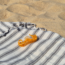 Gold Seahorse Hair Claw