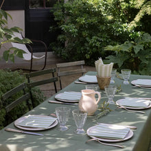 Disposable Airlaid Dinner Napkin | Rayure Olive