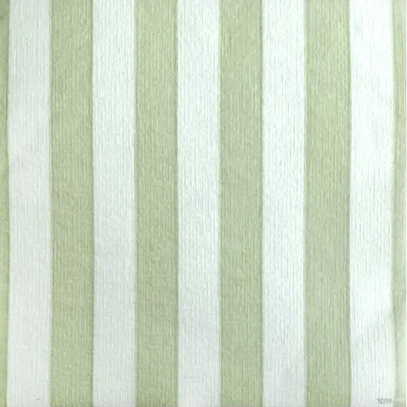Disposable Airlaid Dinner Napkin | Rayure Olive