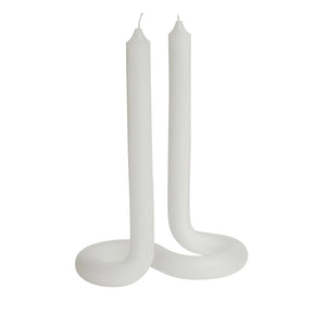 Lex Pott - Twist Candle - White