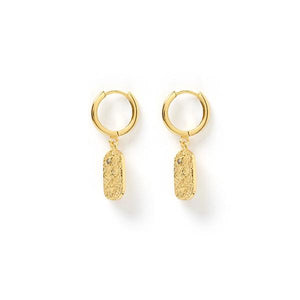 Mendoza Gold Huggie Earrings