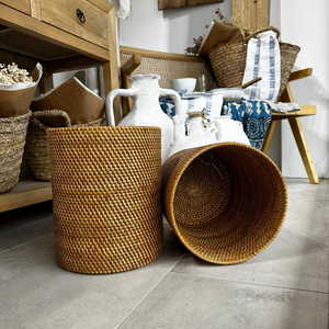 Rattan Bin - Large