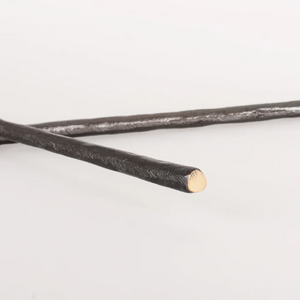 Brass Salad Server - Burnished Handle