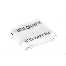Bon Appetit Tea Towel - Black/White - CRAVE WARES