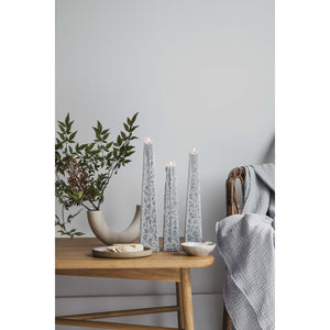 Icicle Candles - Grey