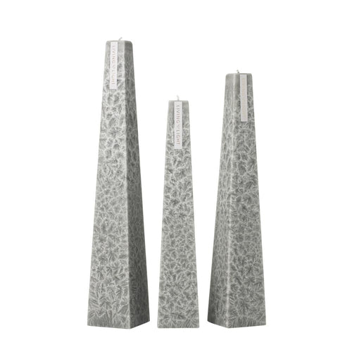 Icicle Candles - Grey