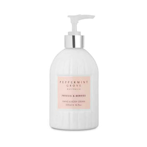 Hand & Body Cream Pump - Freesia & Berries