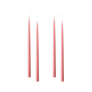 Jacques Dripless Taper Candles | Rose Pink — 35cm × 2.2cm⌀