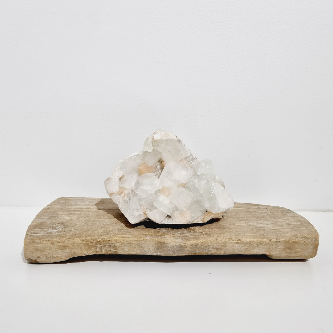 Apophyllite Crystal Cluster - A