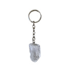 Clear Quartz Crystal - Keyring - CRAVE WARES