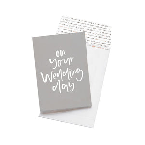 Greeting Card - On Your Wedding Day - CRAVE WARES