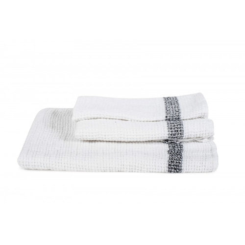 Antibes Linen Towels - White