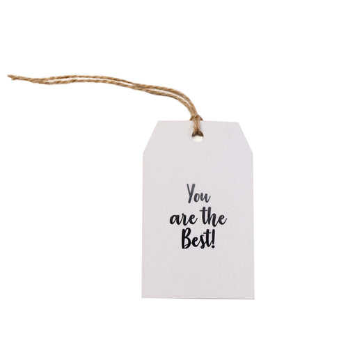 Gift tag - You Are The Best - Black - CRAVE WARES