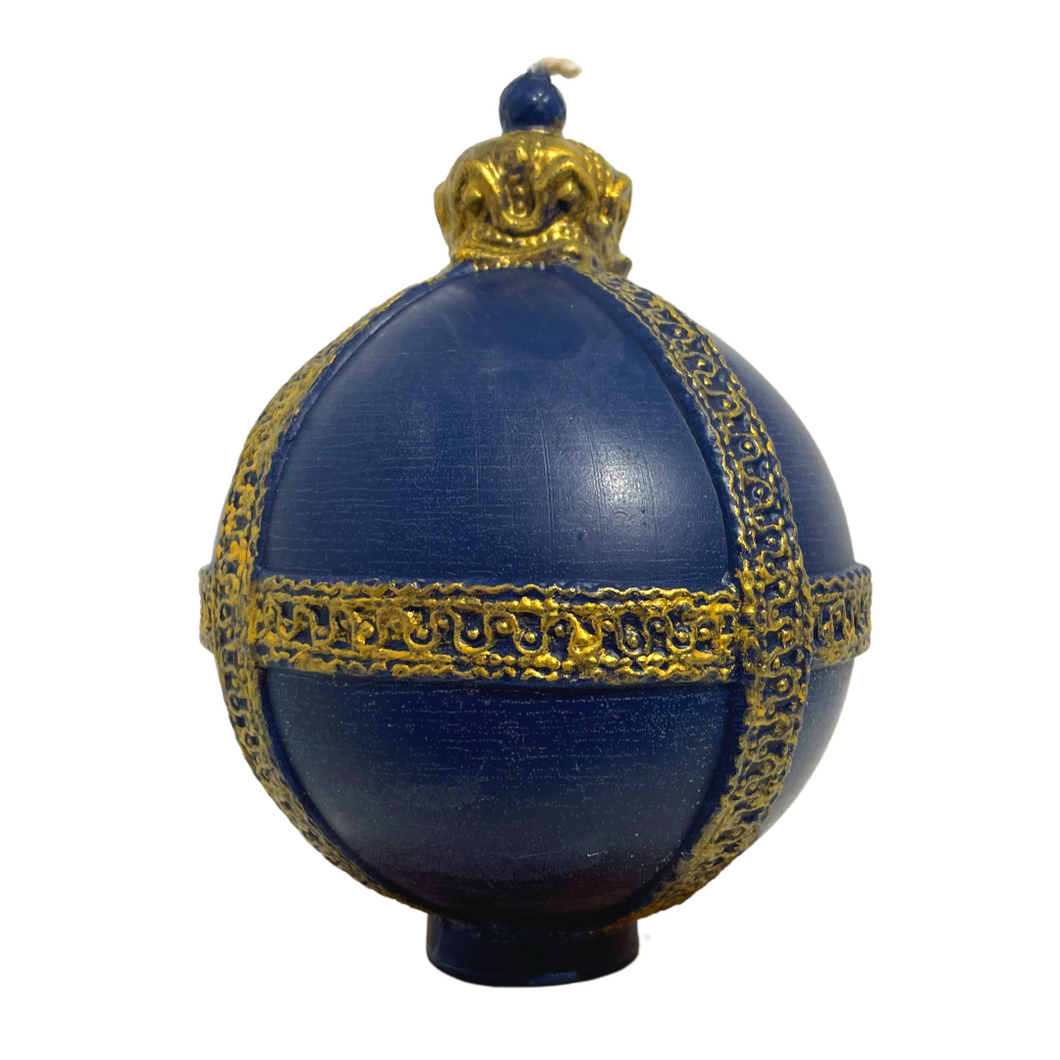 Bauble Candle - Blue