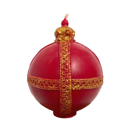 Bauble Candle - Red