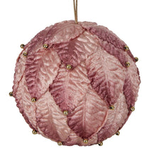 Caladium Fabric Bauble