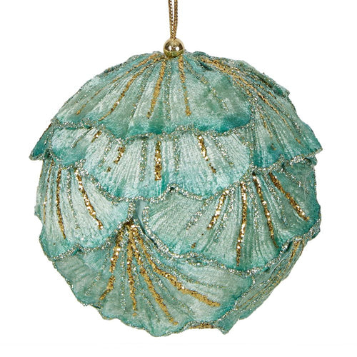 Gingko Fabric Bauble