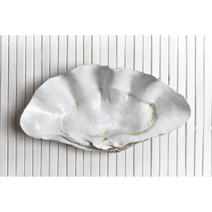 Polyresin Clam - Vintage Colour - CRAVE WARES