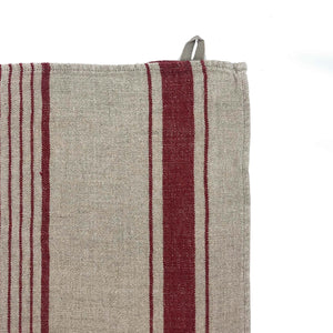 La Stripe Tea Towel - Red