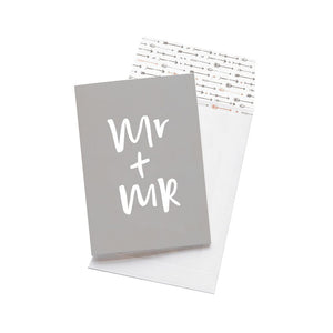 Greeting Card - Mr + Mr - CRAVE WARES