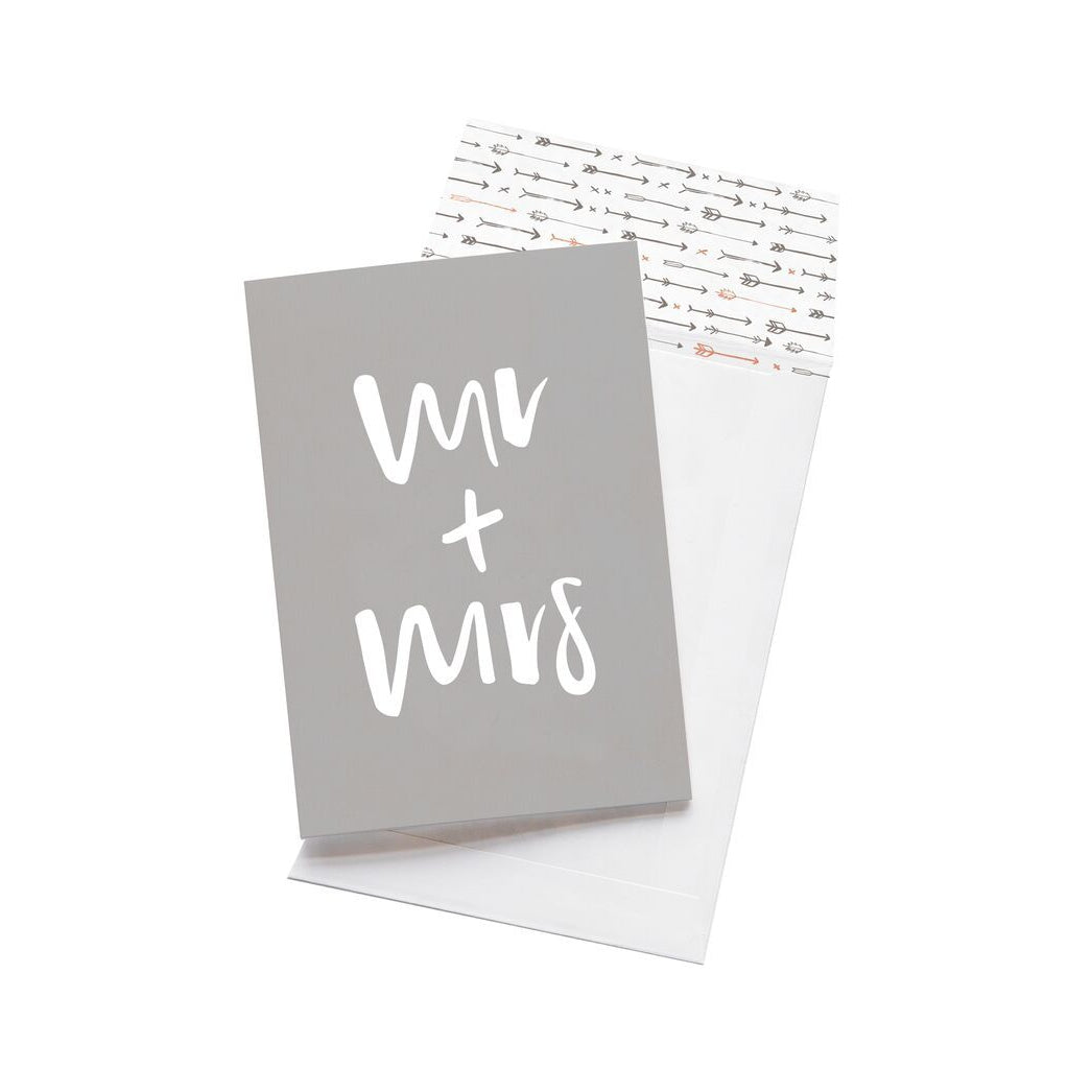 Greeting Card - Mr + Mrs - CRAVE WARES