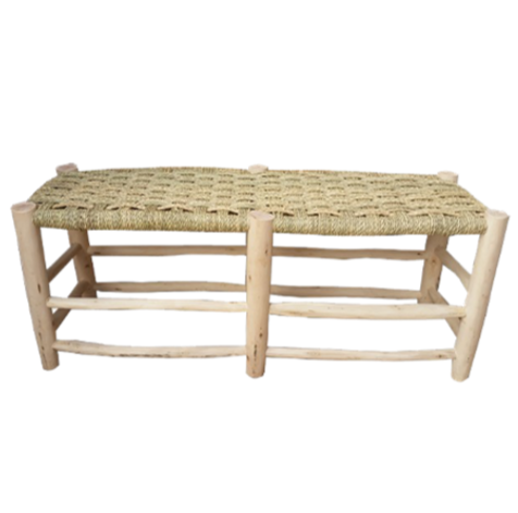 Rabat Bench - Tapestry Weave