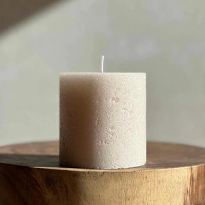 Sandstone Textured Candle - Small