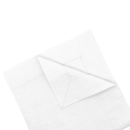 Soft Linen Serviettes - White