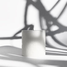 White Textured Candle - Small